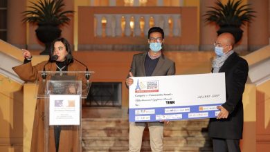 صورة تكريم الفائزين فى أول مسابقة مصرية للشركات الناشئة